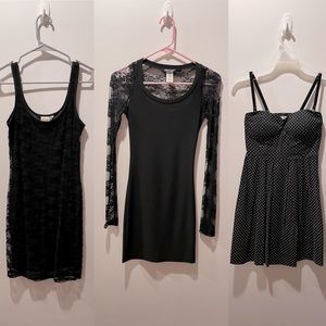 Black dress bundle (size Small)